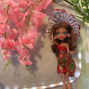 Handcrafted Doll monster high champignon